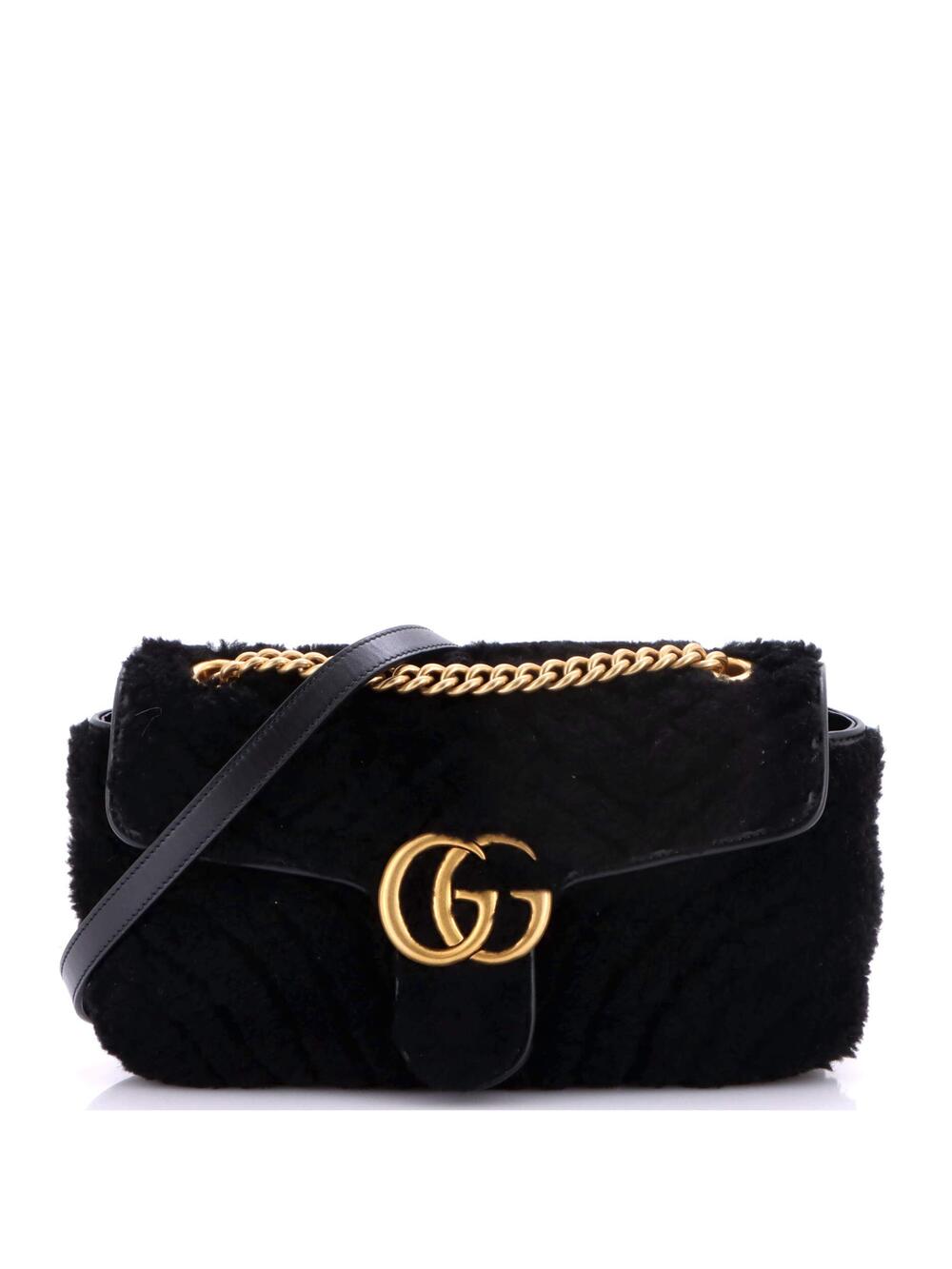 Gucci Gg Marmont Flap Bag Matelasse #281155G17B
